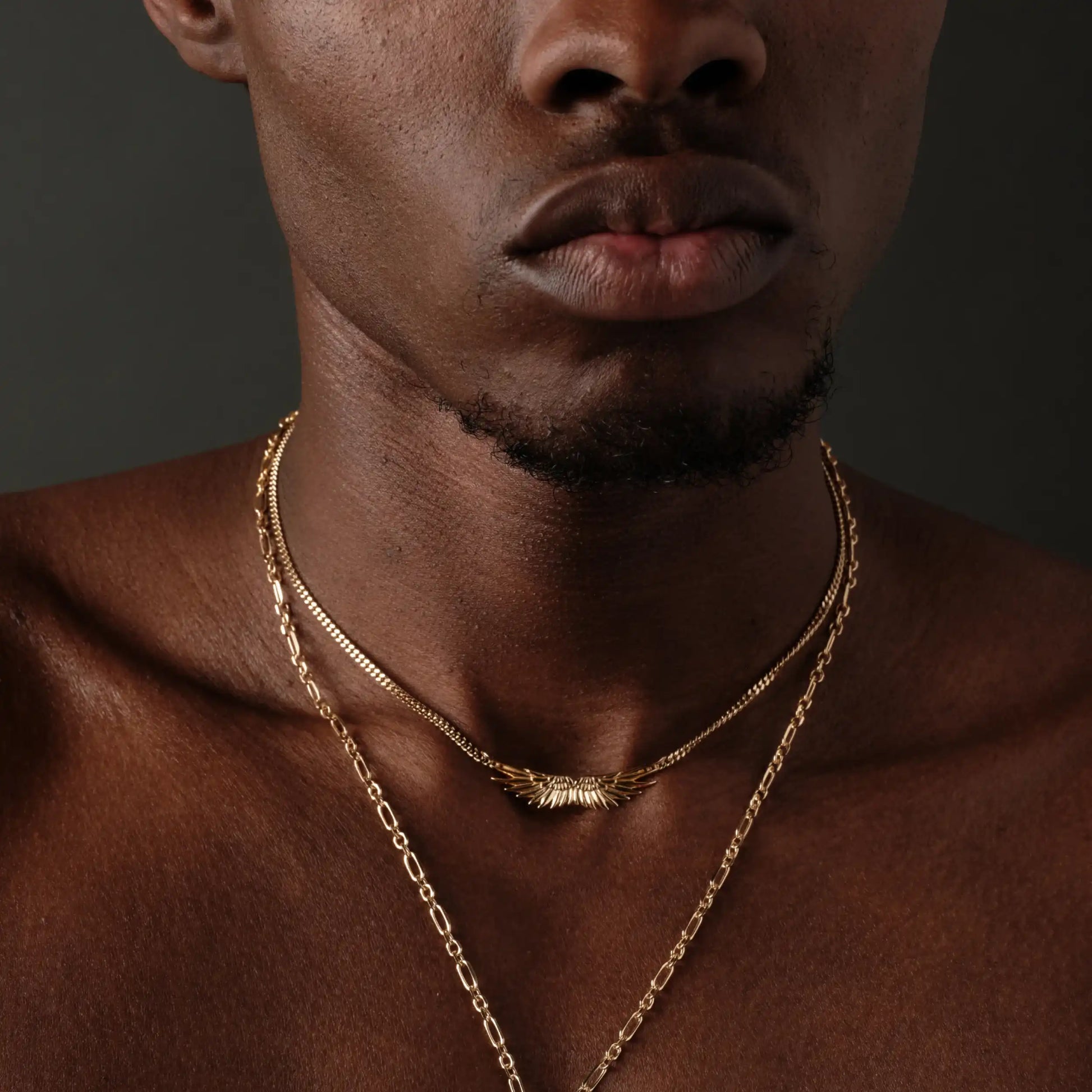 Wings Cuban Necklace