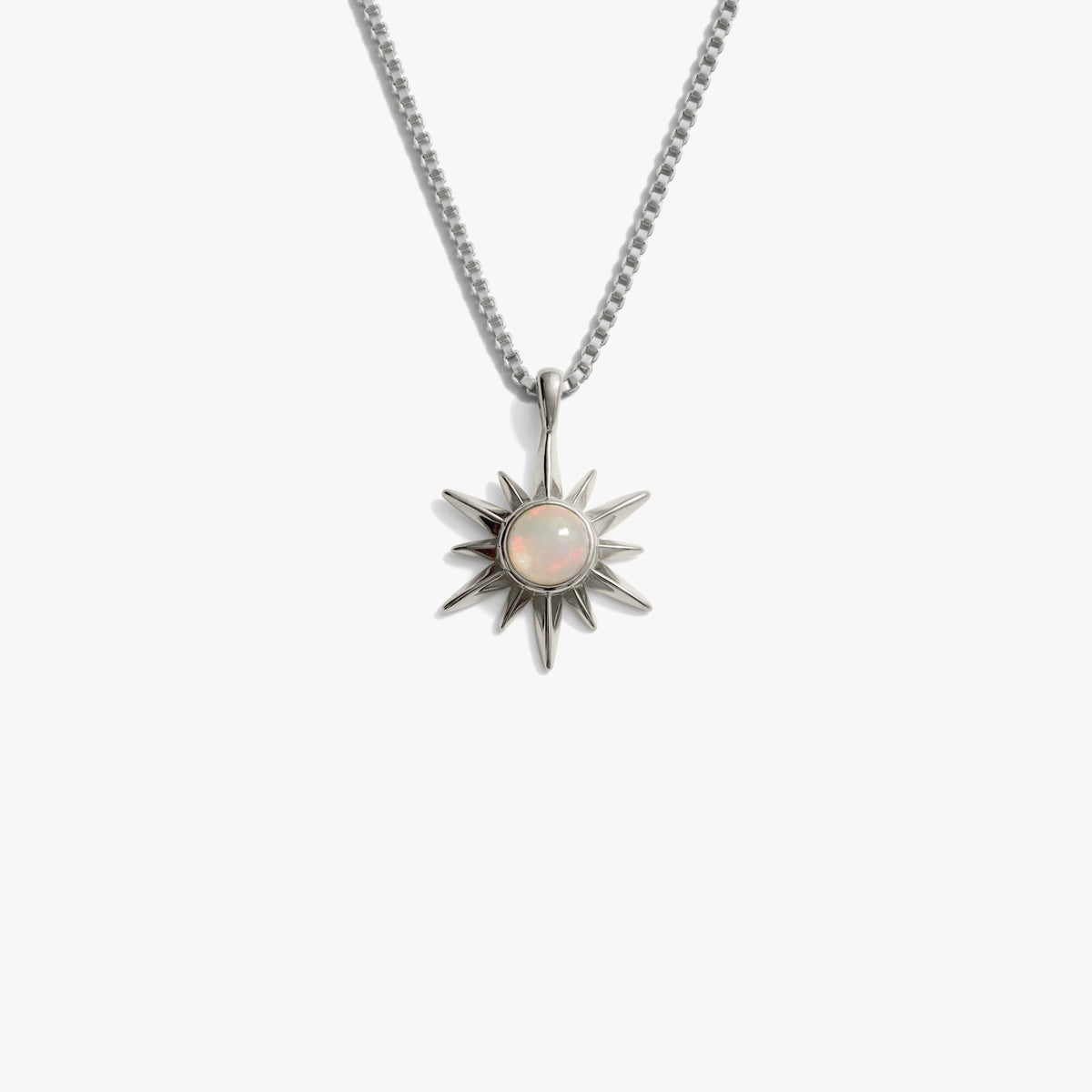 Opal Sun Necklace