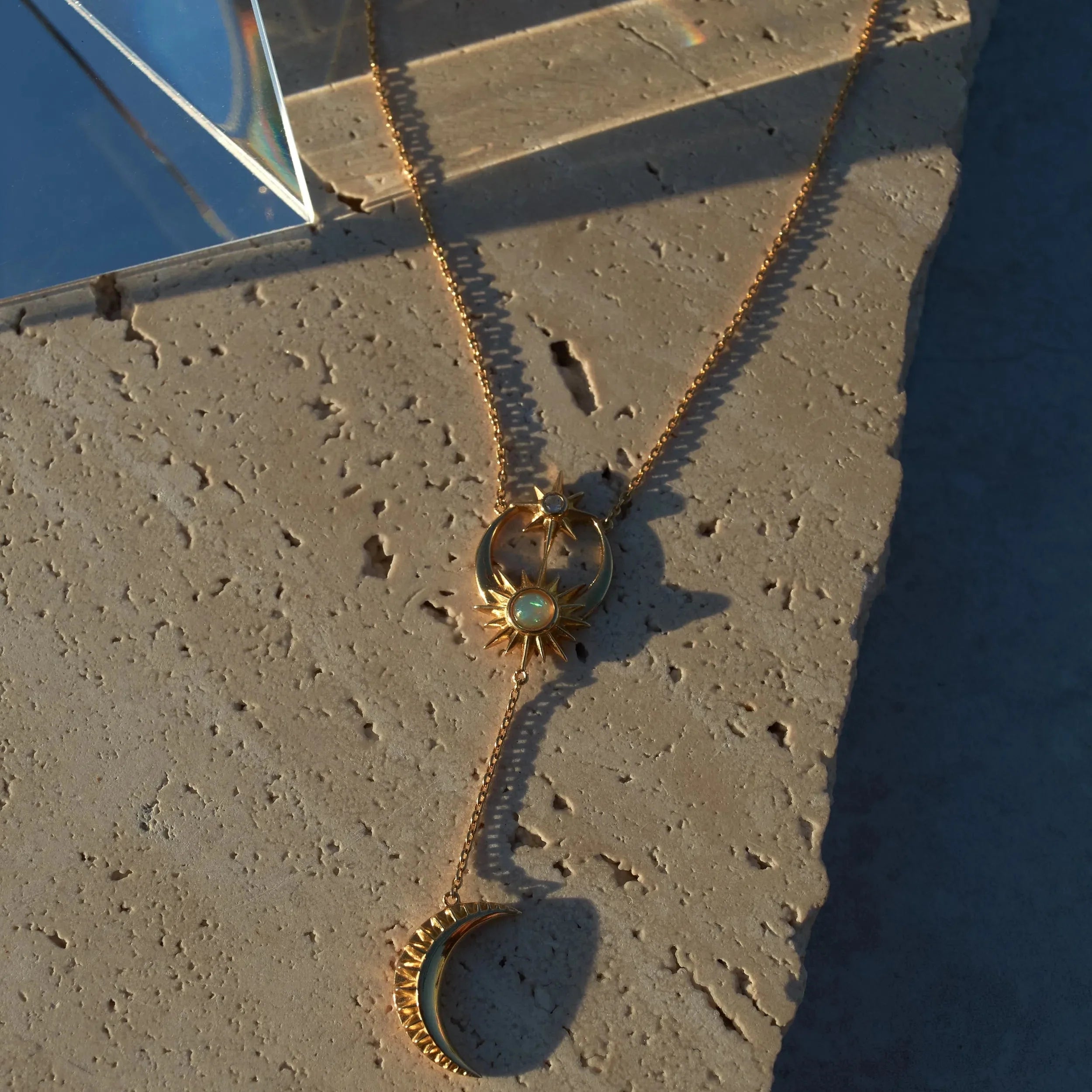 Sun, Moon & Stars Lariat