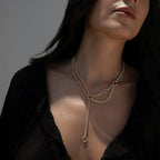Asymmetrical Charm Collector Necklace