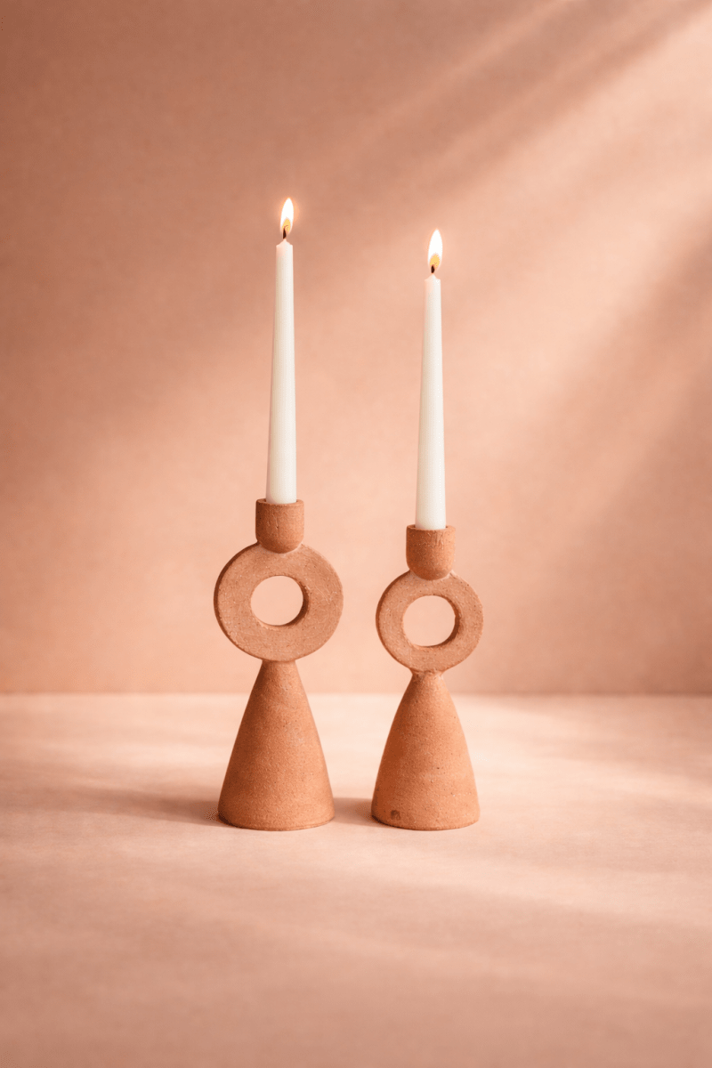 Azu & Asha Candle Holder by MESO - HOUSE OF SHE