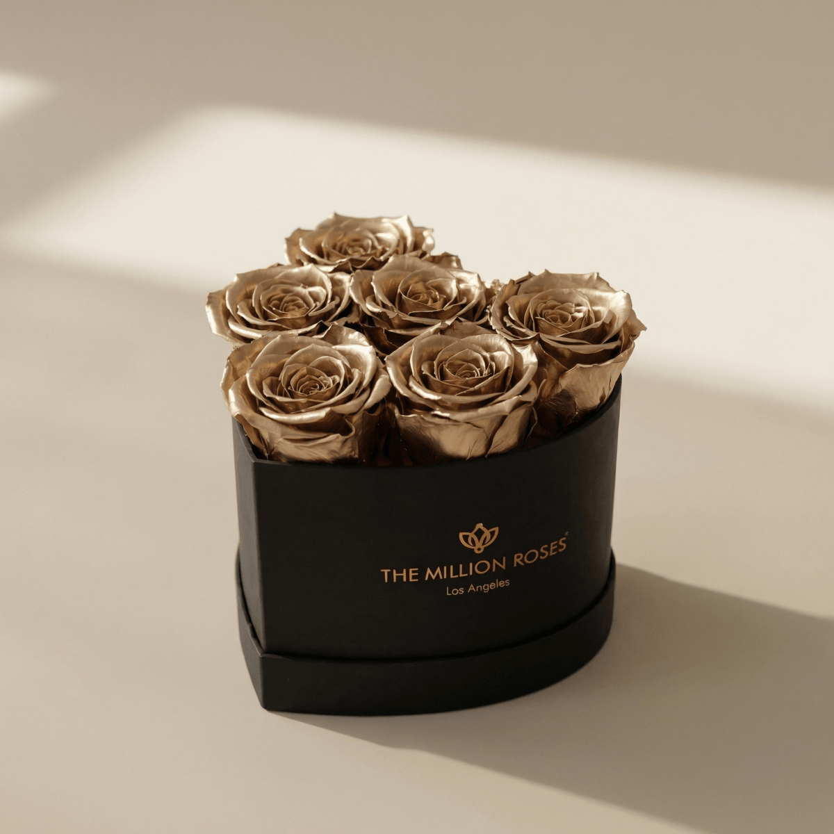 Baby Heart Black Box | Gold Roses - HOUSE OF SHE