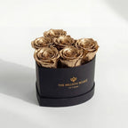 Baby Heart Black Box | Gold Roses - HOUSE OF SHE