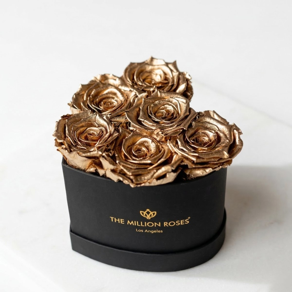 Baby Heart Black Box | Gold Roses - HOUSE OF SHE