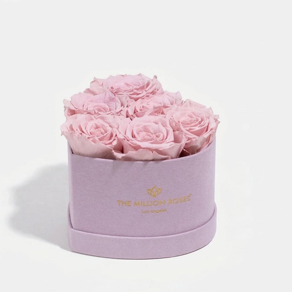 Baby Heart Light Pink Box | Light Pink Roses - HOUSE OF SHE