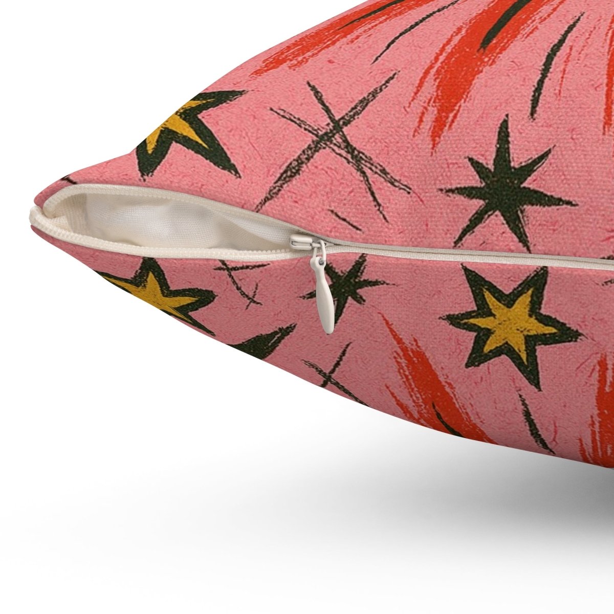 Basquiat Art - Inspired Eye Print Square Cushion Pillow - HOUSE OF SHE