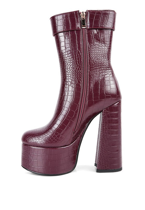 Bumpy Platform Heels  HOUSE OF SHE