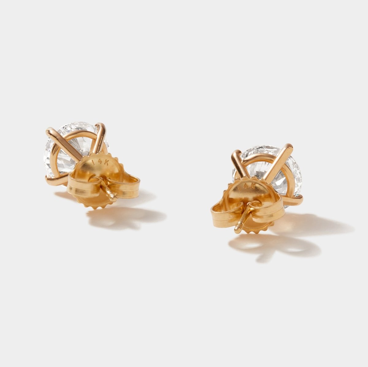 Beacon | Lab Grown Diamond Stud Earrings - HOUSE OF SHE