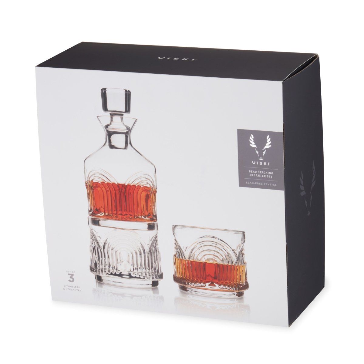 Beau Stacking Decanter Set - HOUSE OF SHE