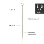 Belmont Cocktail Picks Set of 6 - HOUSE OF SHE