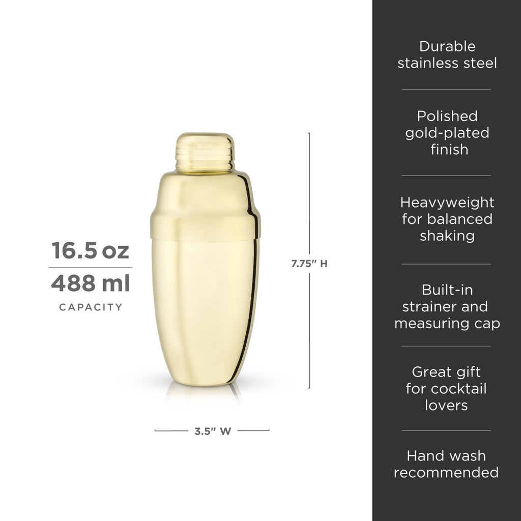Belmont Heavyweight Cocktail Shaker - HOUSE OF SHE
