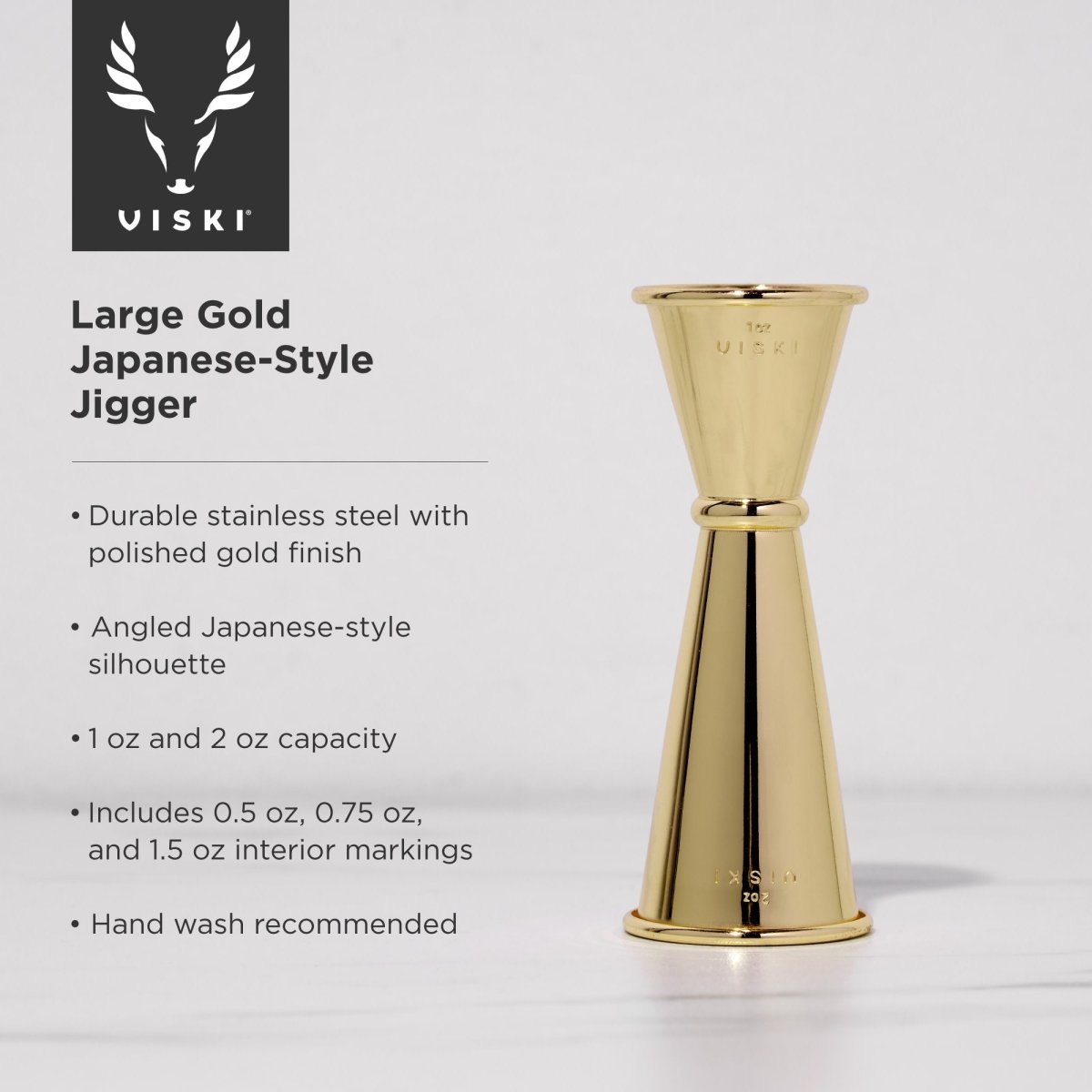 Belmont Large Japanese-Style Jigger - HOUSE OF SHE