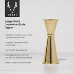 Belmont Large Japanese-Style Jigger - HOUSE OF SHE