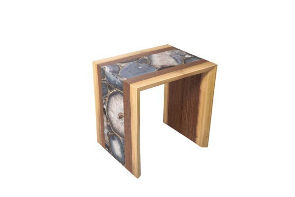 Blue Danube Side Table - HOUSE OF SHE