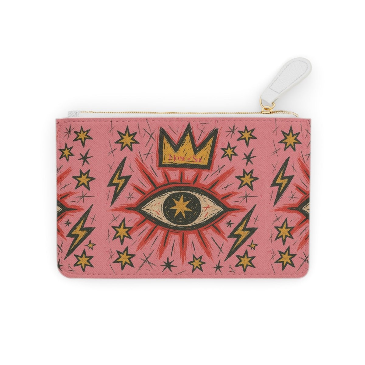 Bohemian Mini Clutch Bag - All - Seeing Eye Design - HOUSE OF SHE