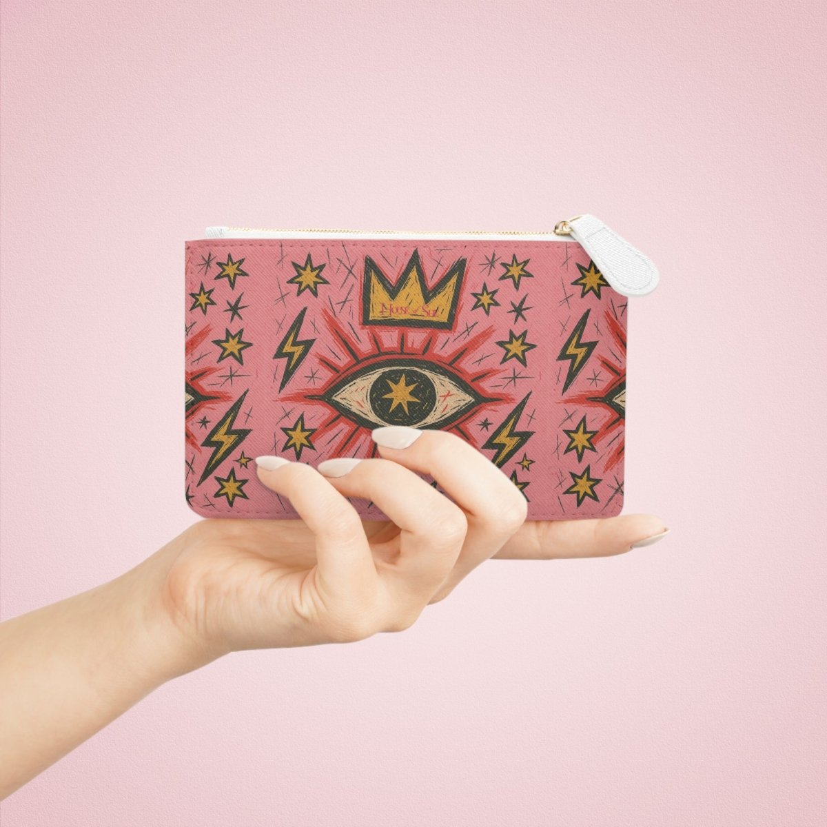 Bohemian Mini Clutch Bag - All - Seeing Eye Design - HOUSE OF SHE