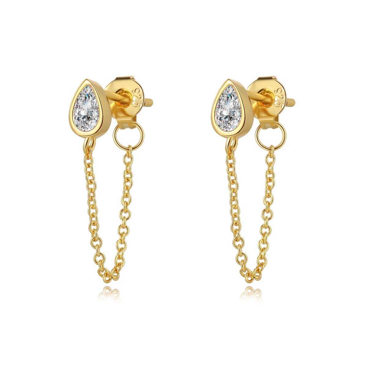 Bonnie Chain Earrings - HOUSE OF SHE