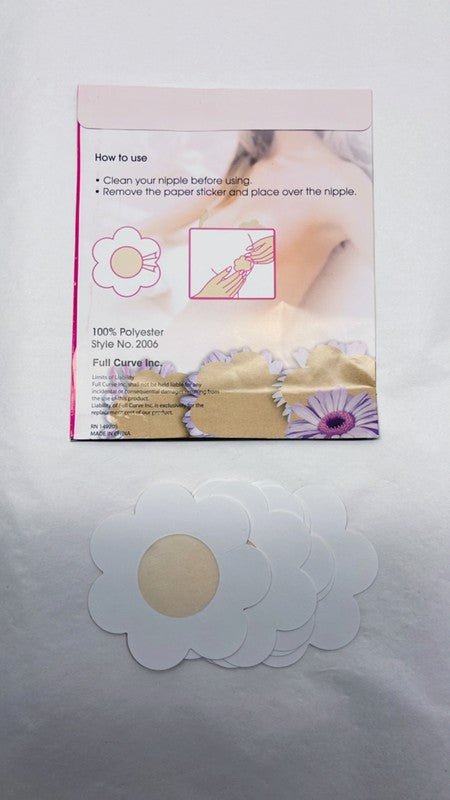 BS2006 Beige color nipple cover petals - HOUSE OF SHE