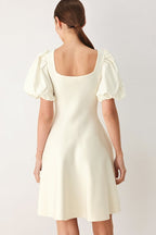 Buttercream Darling Sweater Knit Mini Dress - HOUSE OF SHE