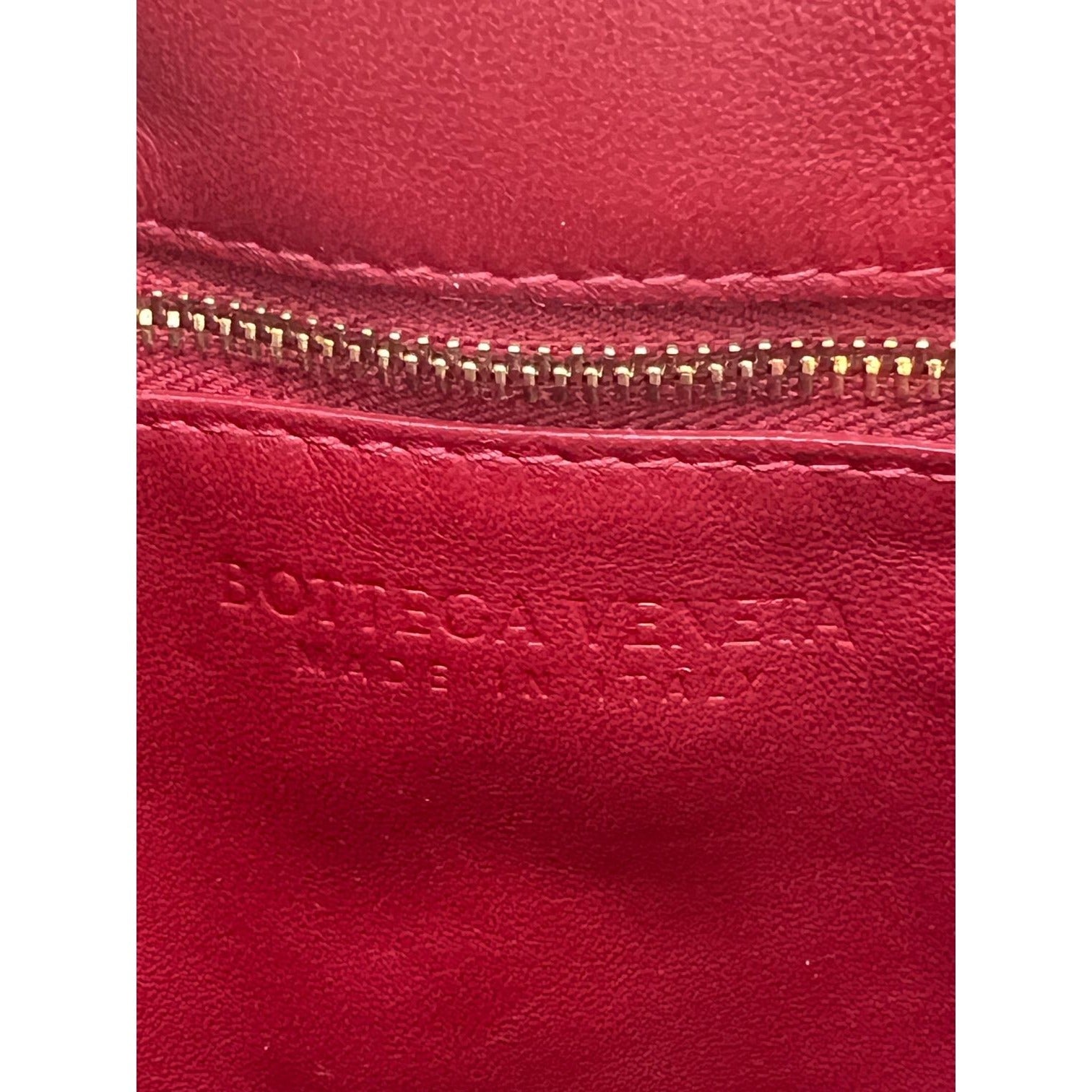 Bottega Veneta Red Nappa Maxi Intreccio Padded Cassette Crossbody Bag - HOUSE OF SHE
