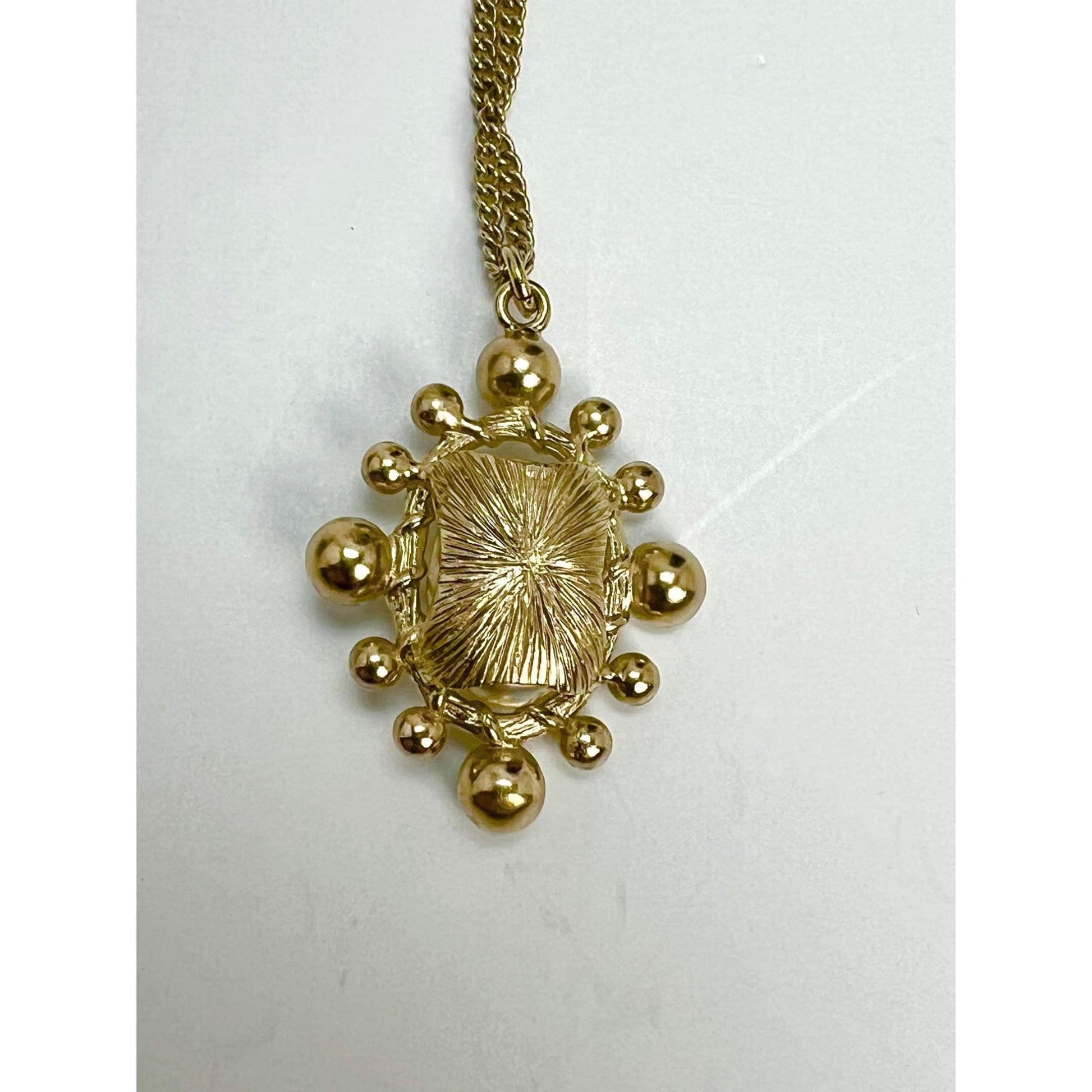 Chanel Crystal CC Necklace Gold Pearly Fashion Jewelry - HOUSE OF SHE