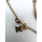 Celine Triomphe Gold metal Charm Bracelet - HOUSE OF SHE