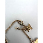 Celine Triomphe Gold metal Charm Bracelet - HOUSE OF SHE
