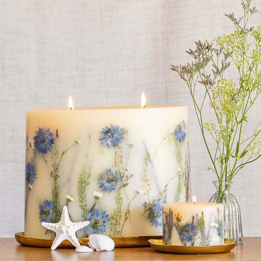Centerpiece Botanical Candle - Sea Salt Mist - HOUSE OF SHE