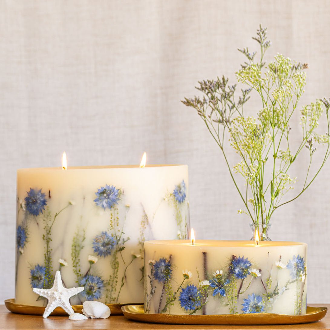 Centerpiece Botanical Candle - Sea Salt Mist - HOUSE OF SHE