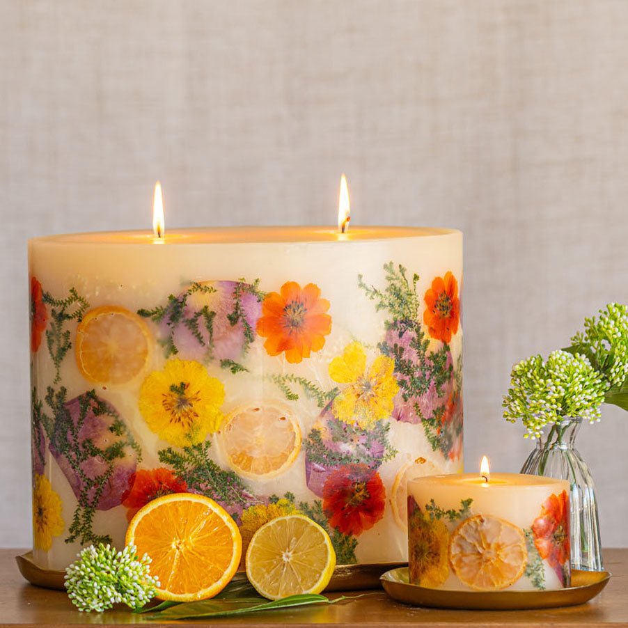 Centerpiece Botanical Candle - Sugared Citrus - HOUSE OF SHE