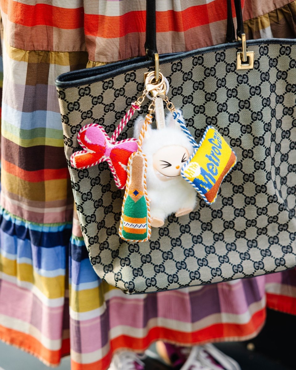 Champagne Bottle - Bag Charm - HOUSE OF SHE