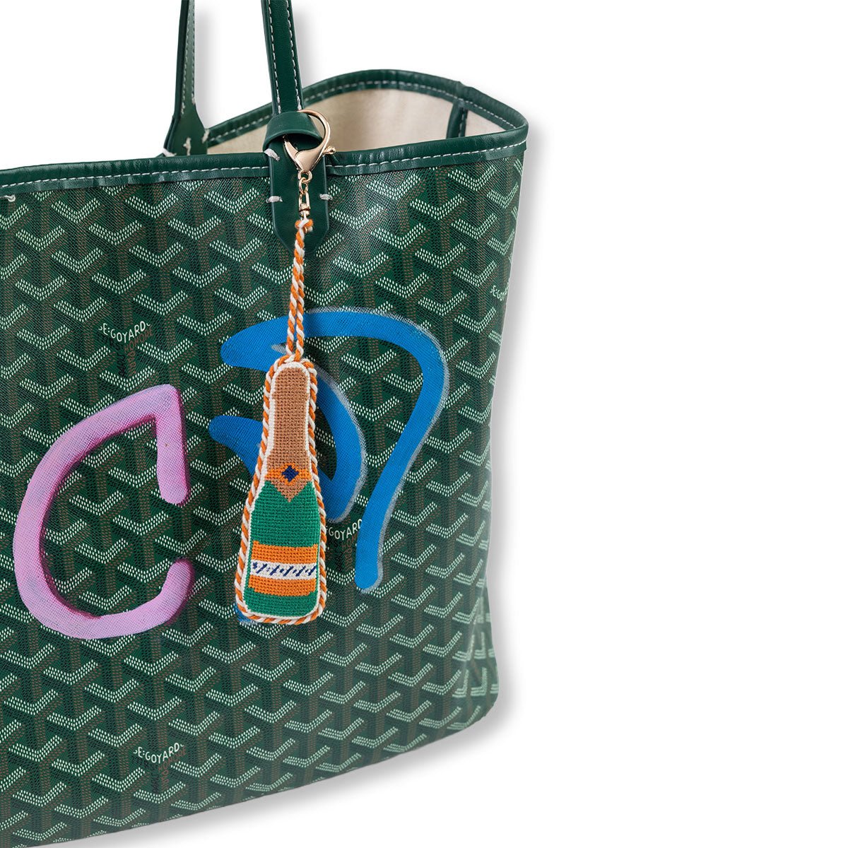 Champagne Bottle - Bag Charm - HOUSE OF SHE