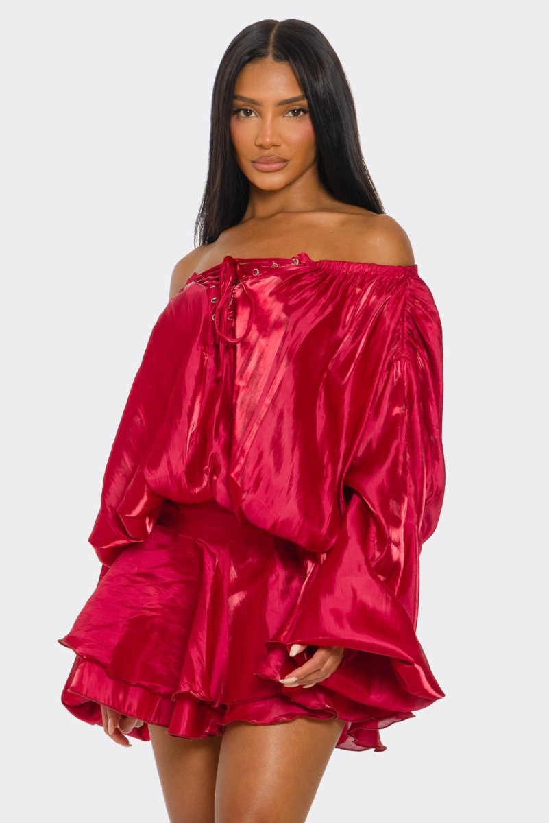 Champagne Dream Romper - HOUSE OF SHE
