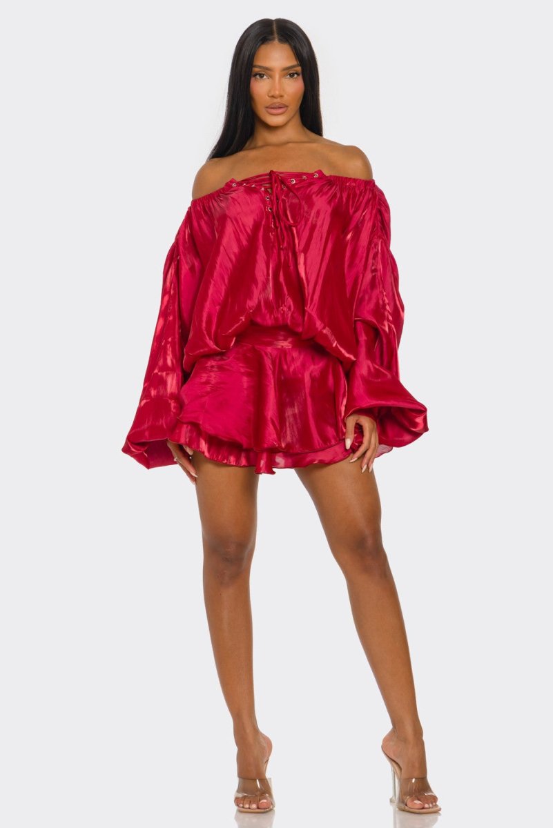 Champagne Dream Romper - HOUSE OF SHE