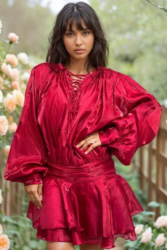 Champagne Dream Romper - HOUSE OF SHE