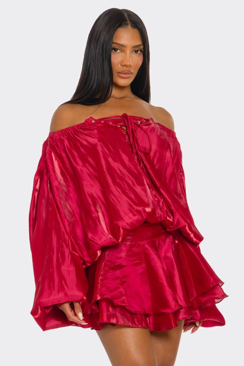 Champagne Dream Romper - HOUSE OF SHE