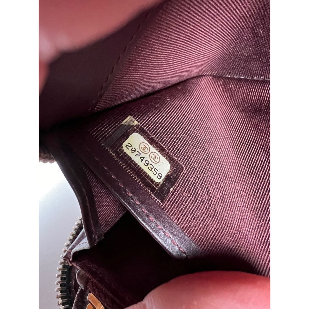 Chanel Caviar Quilted Large Gusset Zip Around Black Wallet - HOUSE OF SHE