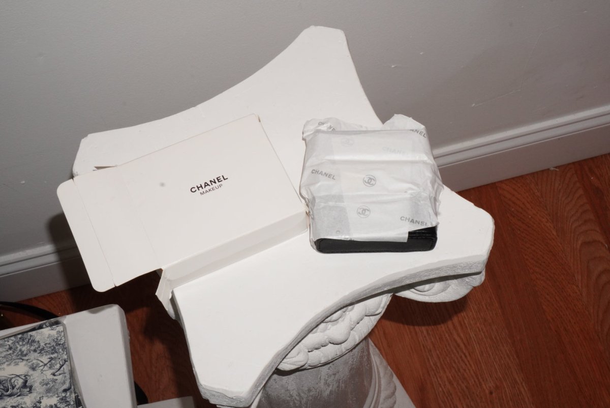 CHANEL CC Novelty Case & Pouch Black Chain Bag - HOUSE OF SHE