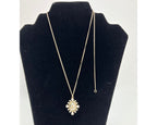 Chanel Crystal CC Necklace Gold Pearly Fashion Jewelry - HOUSE OF SHE