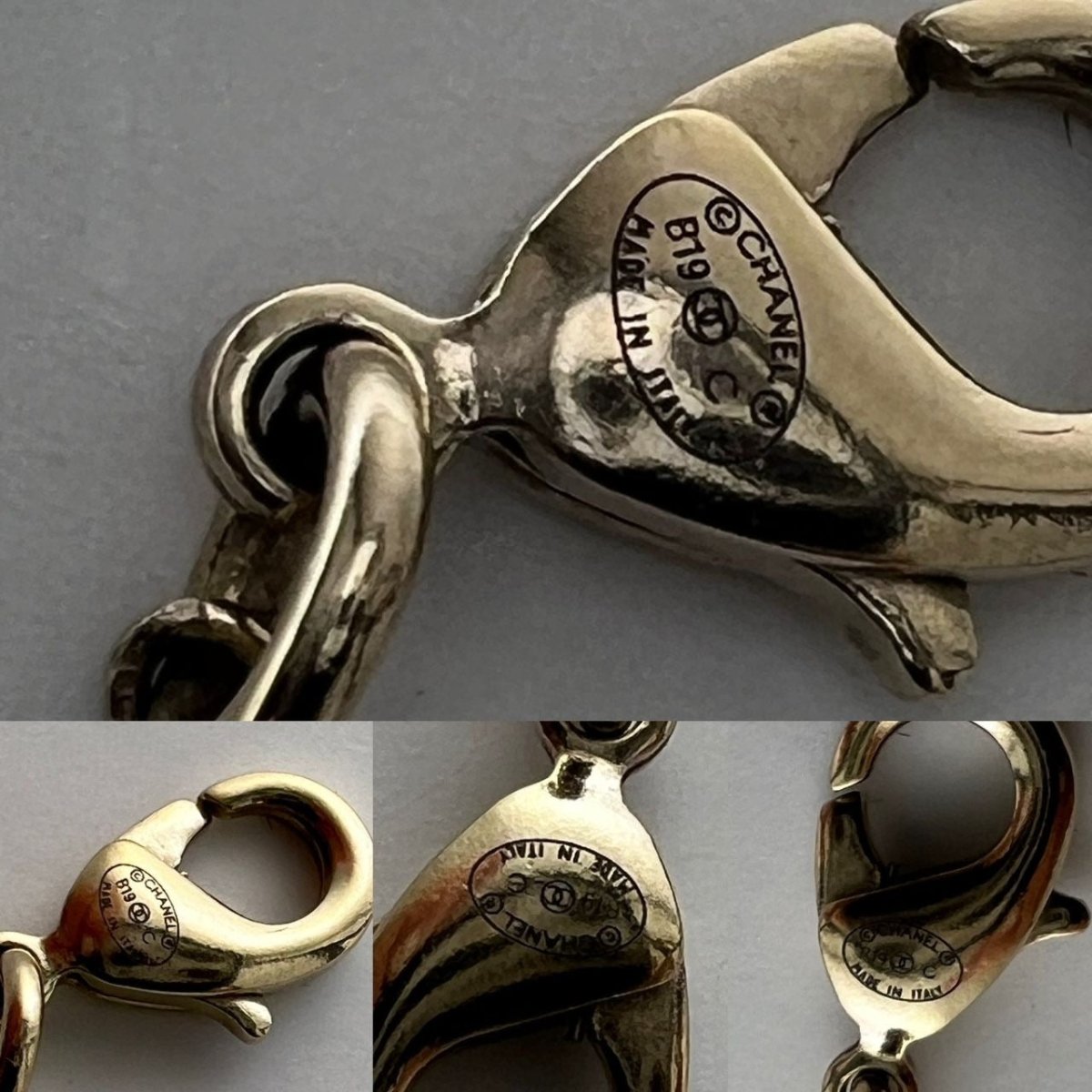 Chanel Crystal CC Necklace Gold Pearly Fashion Jewelry - HOUSE OF SHE