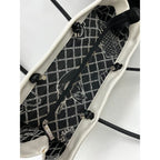 Chanel Essential 31 Rue Cambon Slopping White Leather Tote - HOUSE OF SHE