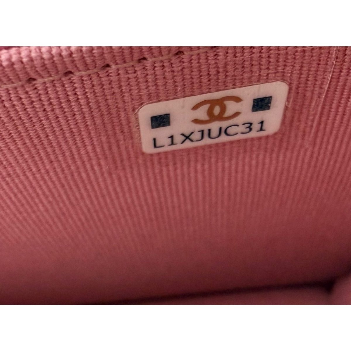 Chanel Tweed Quilted Mini Flap Pink Chain Waist Shoulder Bag - HOUSE OF SHE