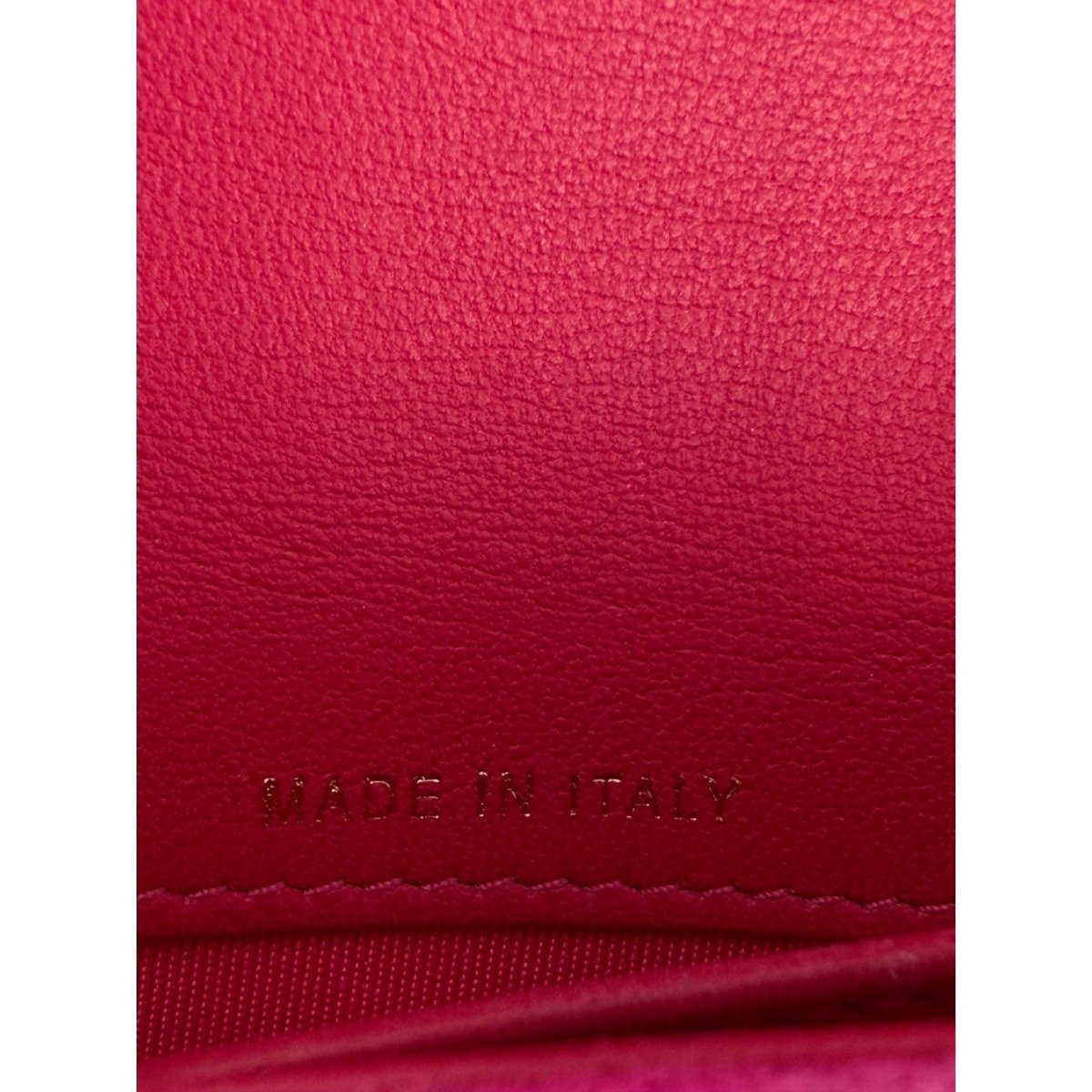 Chanel Velvet Quilted Timeless Fuchsia Wallet on a Chain Clutch Bag - HOUSE OF SHE