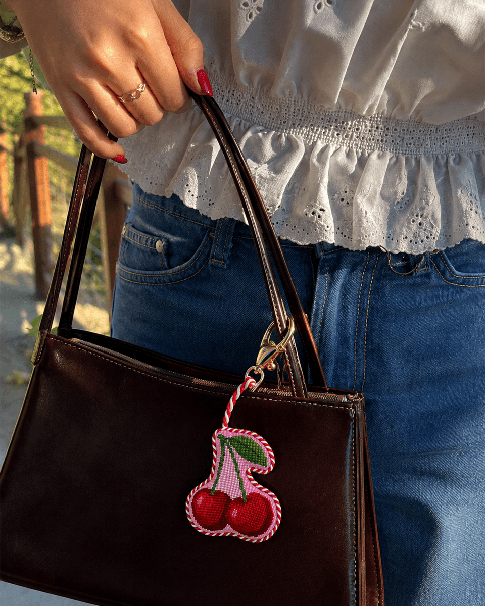 Cherries - Bag Charm - HOUSE OF SHE