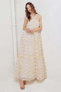 CLOUD NINE GOWN WOVEN ANKLE DRESS - HOUSE OF SHE