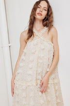 CLOUD NINE GOWN WOVEN ANKLE DRESS - HOUSE OF SHE