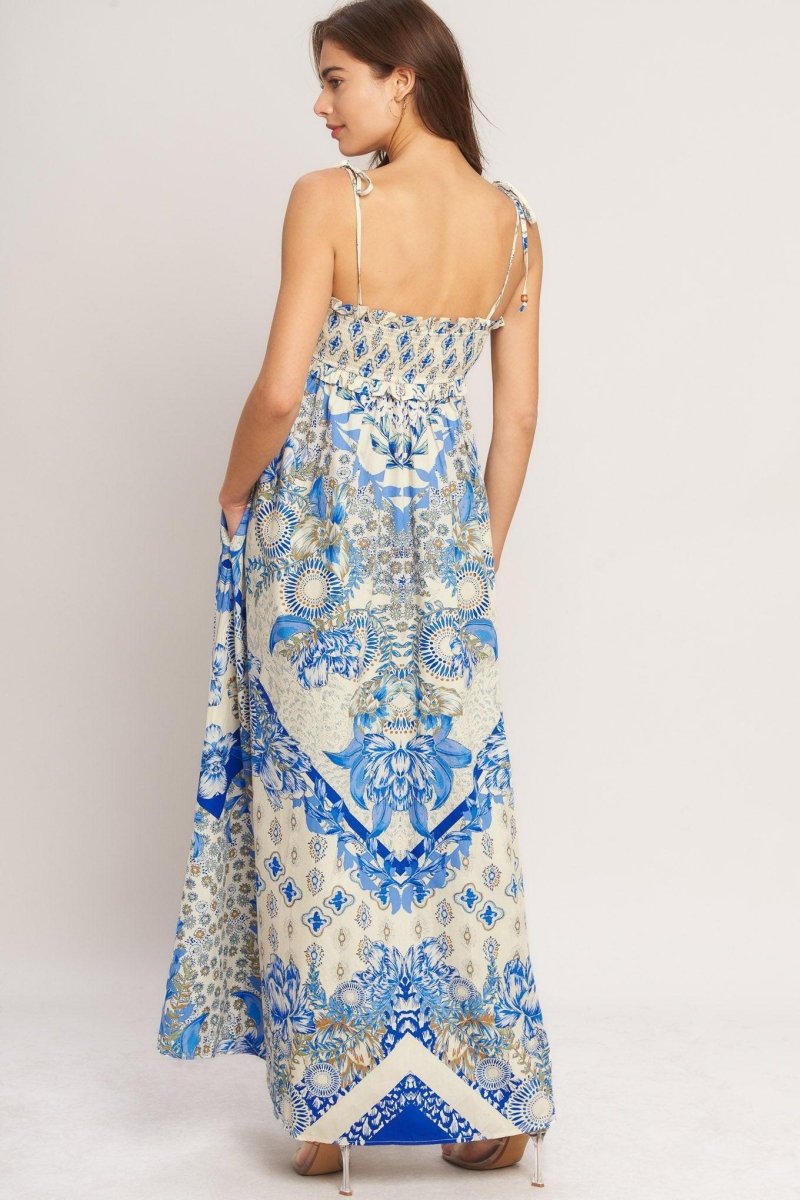 COASTAL DREAM WOVEN MAXI DRESS - HOUSE OF SHE
