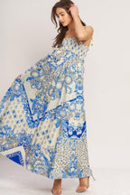 COASTAL DREAM WOVEN MAXI DRESS - HOUSE OF SHE
