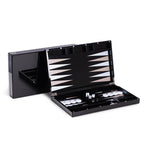 Constance Acrylic Black Backgammon Set - HOUSE OF SHE