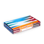 Constance Acrylic Multicolor Backgammon Set - HOUSE OF SHE